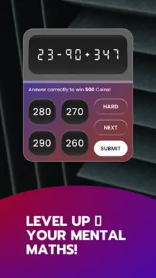 MathUp  Rewarded Math's Quiz android App screenshot 2